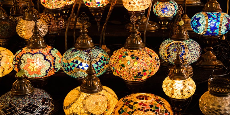 Mosaic lamps